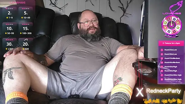 RedneckWants2PlayNow online show from April 2026 03:04:02 PM