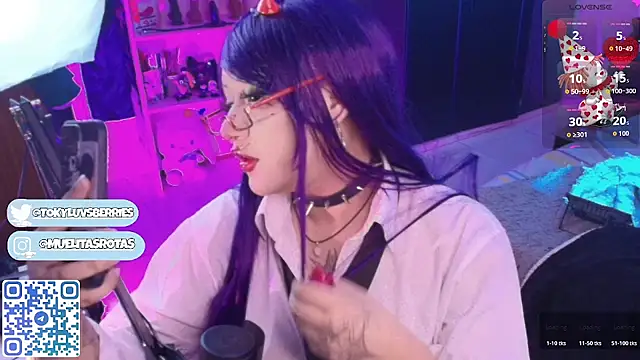 Snapshot of toky_doll chatting on June 2026 06:14:01 AM toky doll online show from June 2026 06:14:01 AM