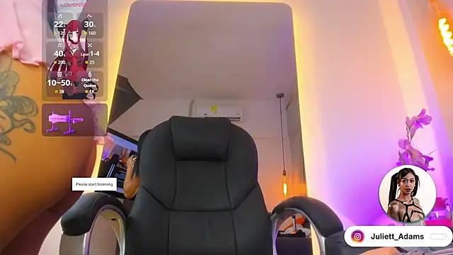 Juliett Adams  online show from March 2026 08:11:02 PM