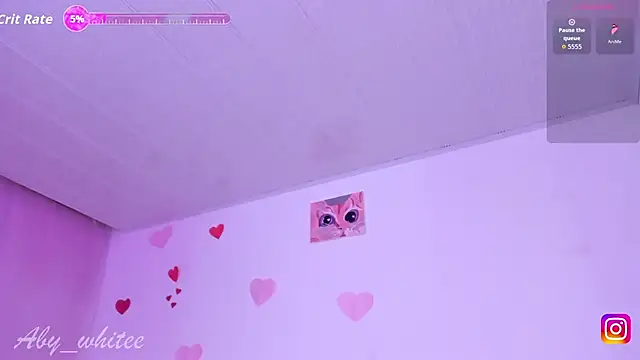 AbyWhitee online show from October 2025 12:17:01 PM