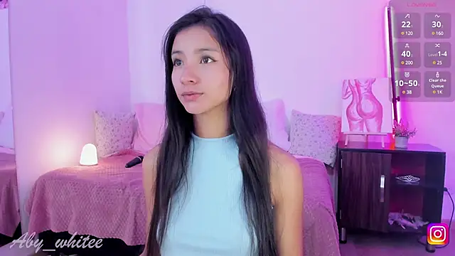 AbyWhitee online show from February 2025 11:42:01 AM