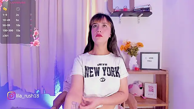 lila rush online show from October 2025 05:02:01 PM