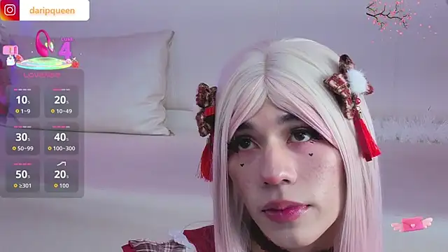 DaripQueen online show from November 2025 03:01:02 PM