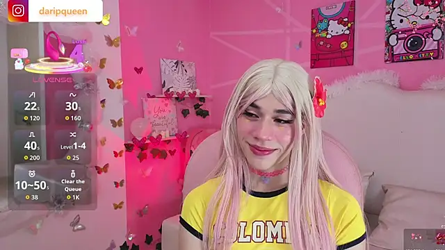 DaripQueen online show from February 2026 03:23:01 PM