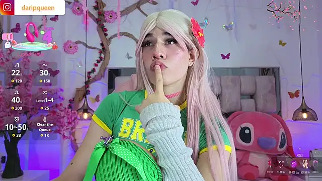 DaripQueen online show from April 2026 02:45:02 PM