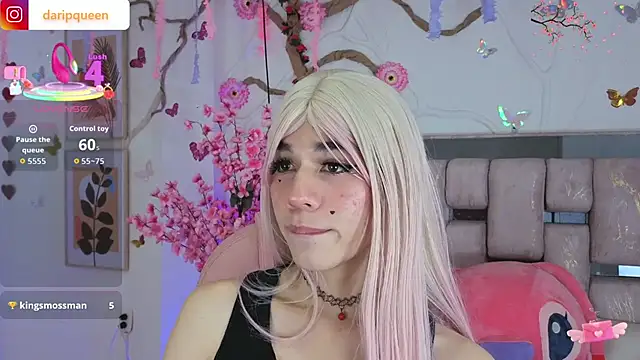 DaripQueen online show from March 2026 02:00:01 PM