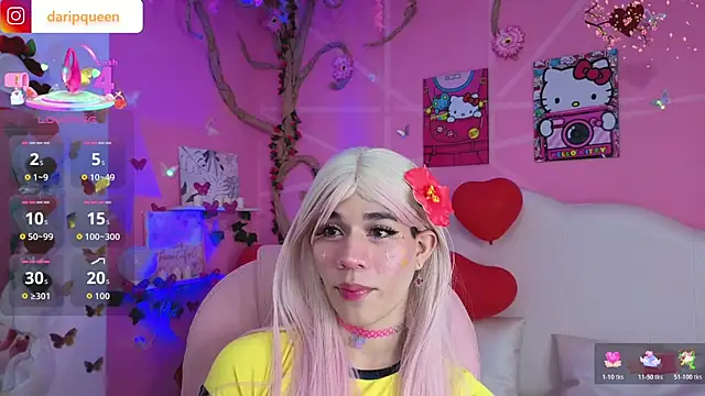 DaripQueen online show from February 2026 02:50:01 PM