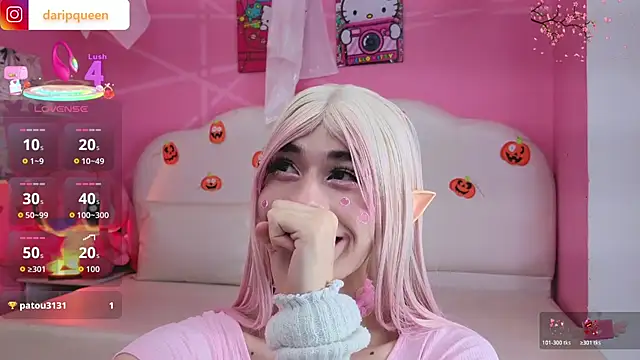 DaripQueen online show from October 2025 02:27:02 PM