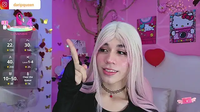 DaripQueen online show from March 2026 02:45:01 PM