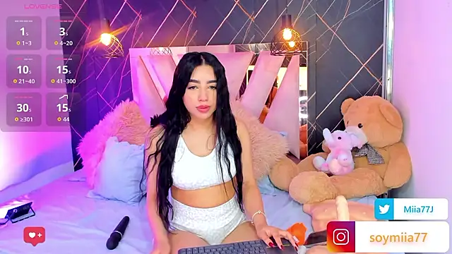 Miia77  online show from February 2026 01:38:02 AM