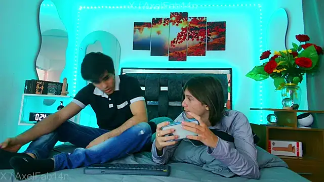 Snapshot of Alex_and_Fabian chatting on March 2025 06:45:02 PM Alex and Fabian online show from March 2025 06:45:02 PM