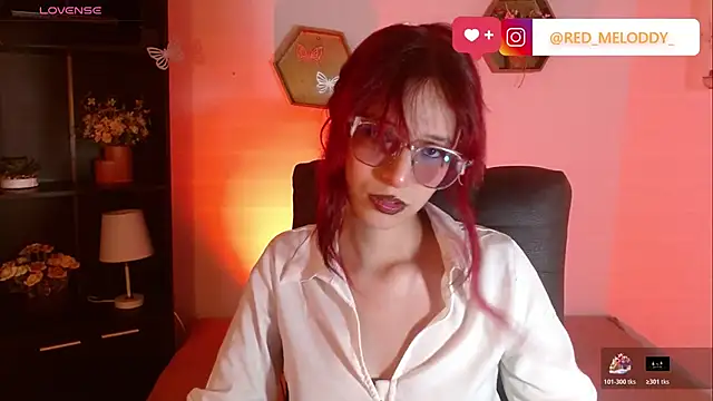 RedMeloddy online show from April 2026 09:19:01 PM