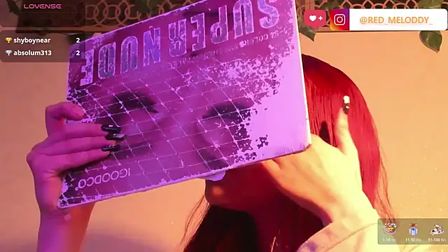 RedMeloddy online show from November 2025 08:12:01 PM