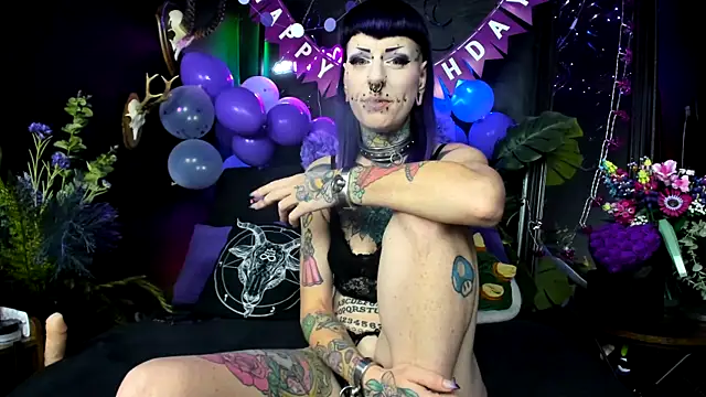 Purple Coffin666 online show from September 2025 07:20:01 PM