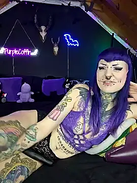 Purple Coffin666 online show from March 2025 10:50:01 AM