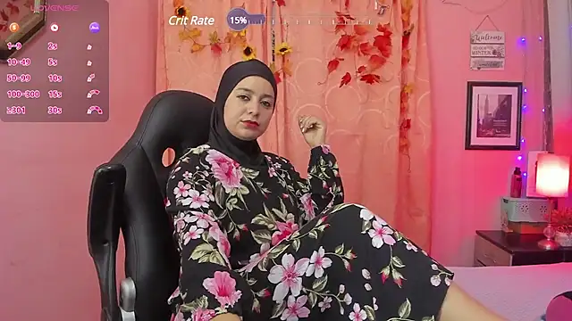 Snapshot of BadraSaadi chatting on February 2025 01:00:02 PM BadraSaadi online show from February 2025 01:00:02 PM