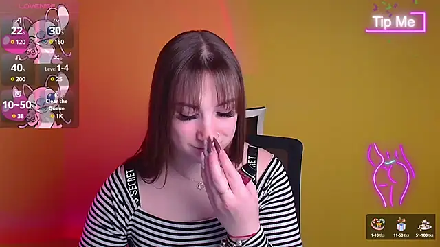 Snapshot of Evelina_GG chatting on March 2025 12:22:01 PM Evelina GG online show from March 2025 12:22:01 PM
