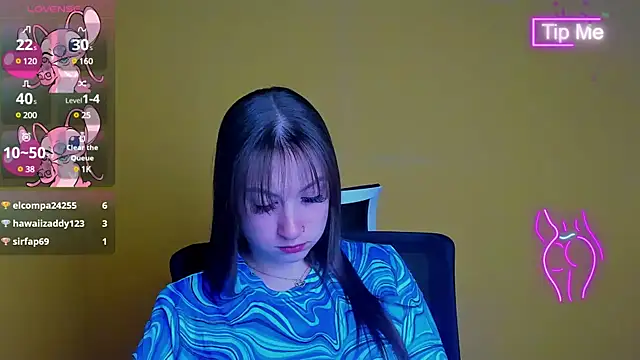 Snapshot of Evelina_GG chatting on March 2025 12:59:01 AM Evelina GG online show from March 2025 12:59:01 AM
