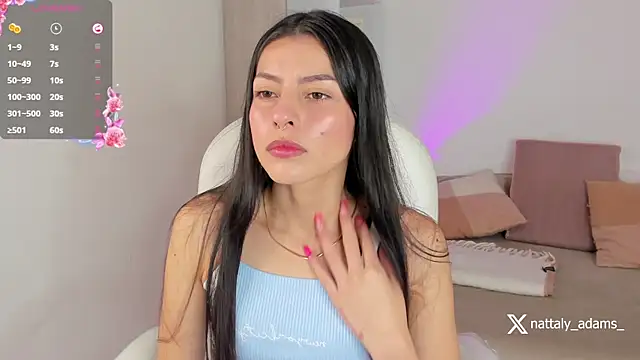 nattaly adams online show from March 2025 07:12:01 PM