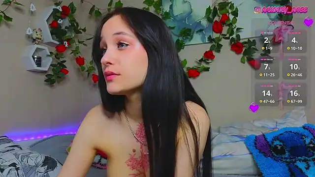 Snapshot of MaryRace chatting on February 2025 02:37:01 PM MaryRace online show from February 2025 02:37:01 PM