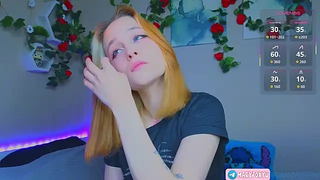 MaryRace online show from April 2026 05:17:02 PM