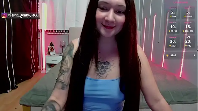 Snapshot of Jennyke66 chatting on January 2025 04:37:02 PM Jennyke66 online show from January 2025 04:37:02 PM