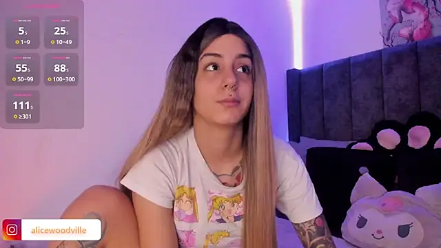 Snapshot of Alice_woodville chatting on February 2025 03:45:02 PM Alice woodville online show from February 2025 03:45:02 PM