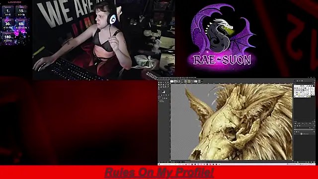 Rae-Suon online show from November 2025 03:28:02 AM