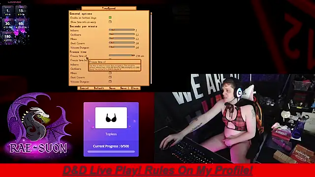 Rae-Suon online show from November 2025 01:20:01 AM