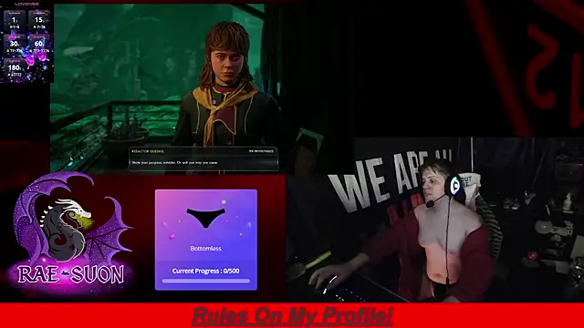 Rae-Suon online show from December 2025 03:22:01 AM