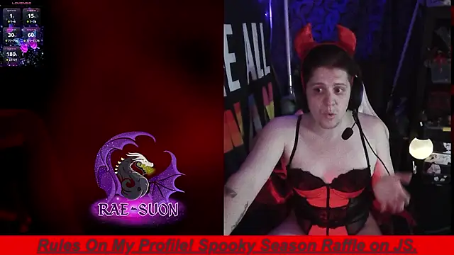 Rae-Suon online show from November 2025 02:29:01 AM