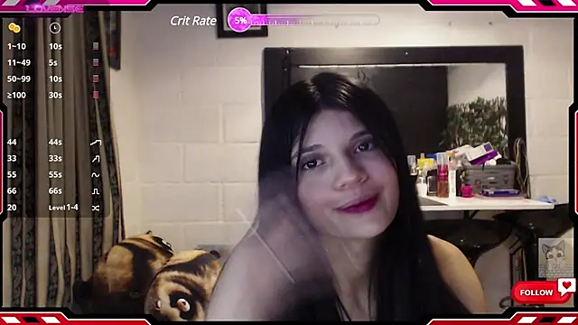 Snapshot of Sarahgin chatting on February 2025 07:41:02 PM Sarahgin online show from February 2025 07:41:02 PM