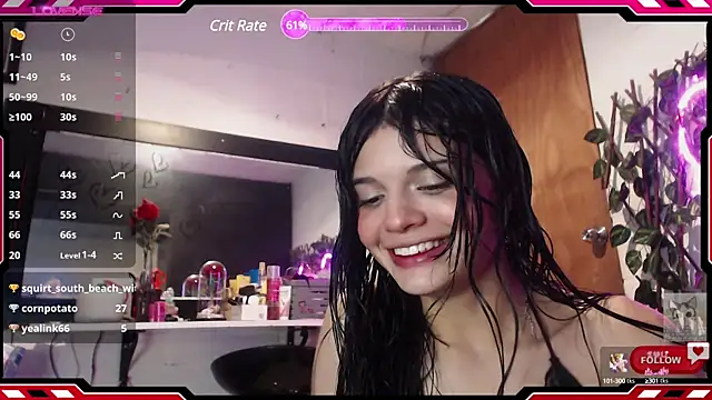 Snapshot of Sarahgin chatting on March 2025 01:17:02 PM Sarahgin online show from March 2025 01:17:02 PM