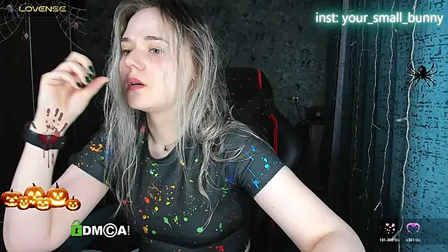 Your small bunny online show from October 2025 02:01:02 AM