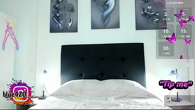 Skyler  blue4 online show from January 2025 12:01:01 AM