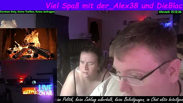 der alex38 online show from January 2026 08:13:02 PM