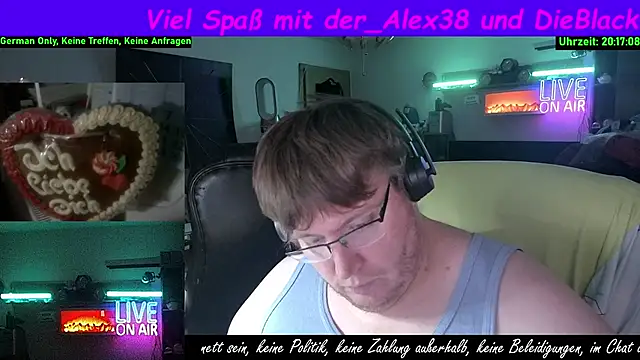 der alex38 online show from September 2025 06:19:01 PM