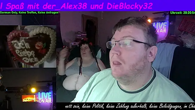 der alex38 online show from October 2025 06:20:02 PM