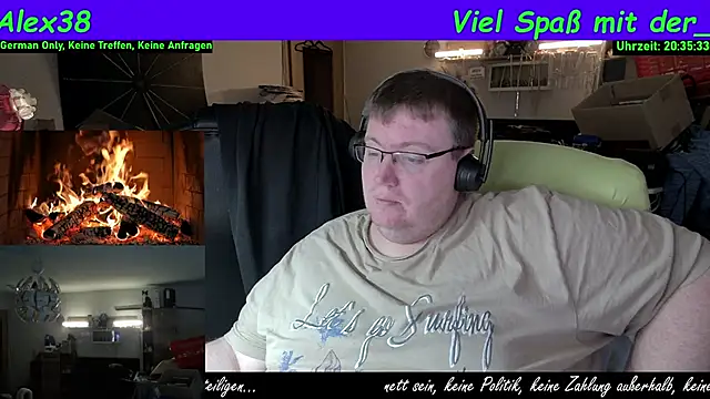 der alex38 online show from April 2026 06:36:01 PM