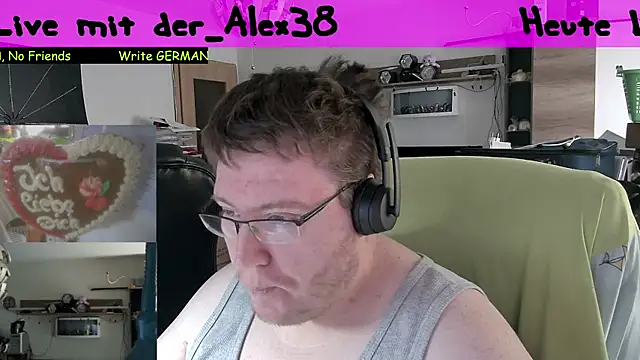 der alex38 online show from February 2025 10:33:02 AM