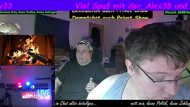 der alex38 online show from February 2026 07:02:02 PM