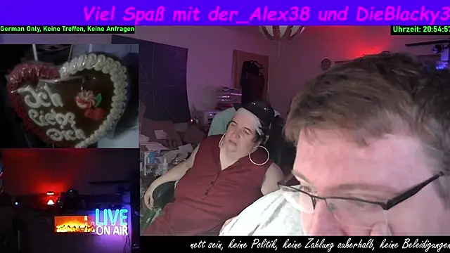 der alex38 online show from October 2025 06:54:02 PM