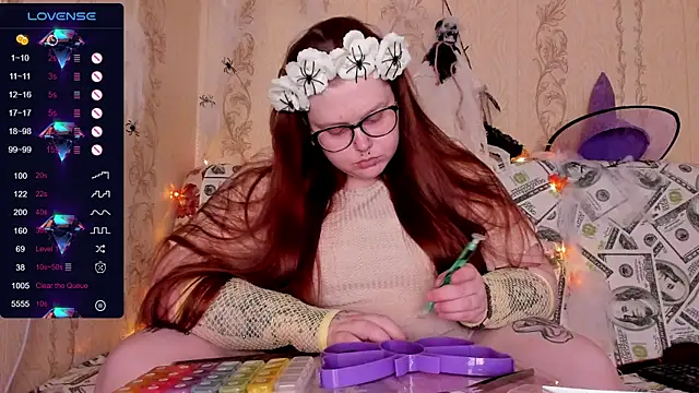 Crow Diam0nd online show from October 2025 09:15:01 PM