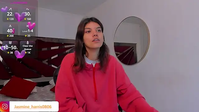 Snapshot of JasmineHarris chatting on March 2025 11:33:01 AM JasmineHarris online show from March 2025 11:33:01 AM