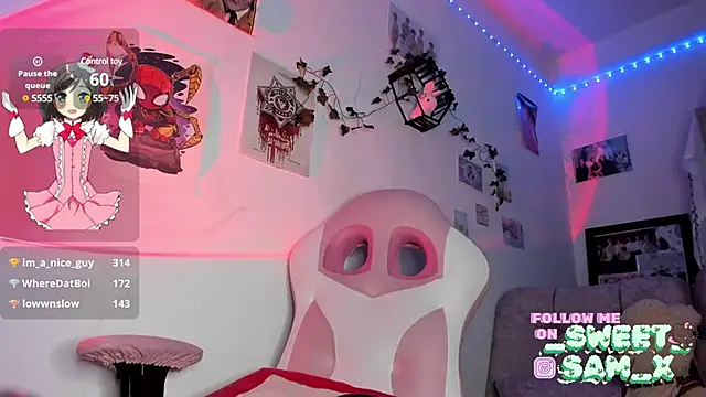 Snapshot of sweet_Samx chatting on February 2025 04:47:01 AM sweet Samx online show from February 2025 04:47:01 AM