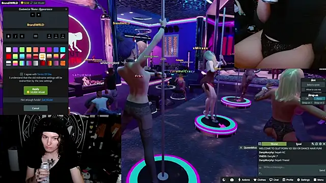 Snapshot of BrandiWRLD_999 chatting on September 2025 06:07:02 PM BrandiWRLD 999 online show from September 2025 06:07:02 PM