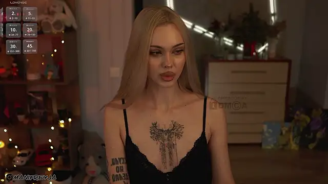 ManiFreyja online show from February 2026 09:23:01 PM