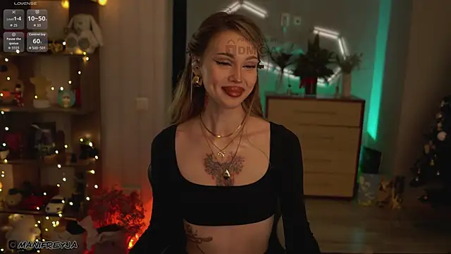 ManiFreyja online show from January 2026 07:40:01 PM