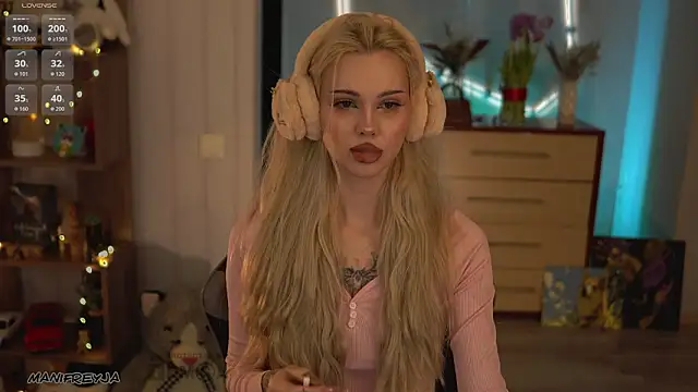 ManiFreyja online show from March 2026 08:59:01 PM