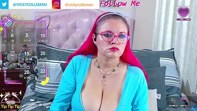 Snapshot of VickyColleman chatting on September 2025 07:48:02 AM VickyColleman online show from September 2025 07:48:02 AM